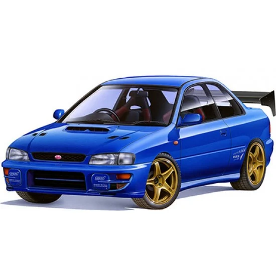Fujimi ID-327 1/24 Subaru Impreza Sti Version VI with GT W Wing