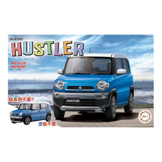 Fujimi 06602 1/24 Suzuki Hustler (Summer Blue Metallic) (C-NX3)