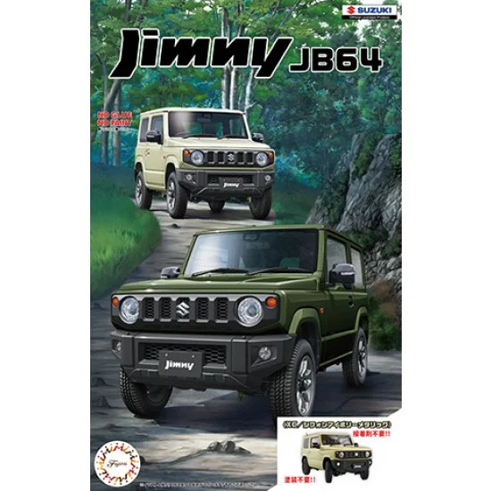 Fujimi 06636 1/24 Suzuki Jimny JB64 (XC / Chiffon Ivory Metallic) [C-NX-20]