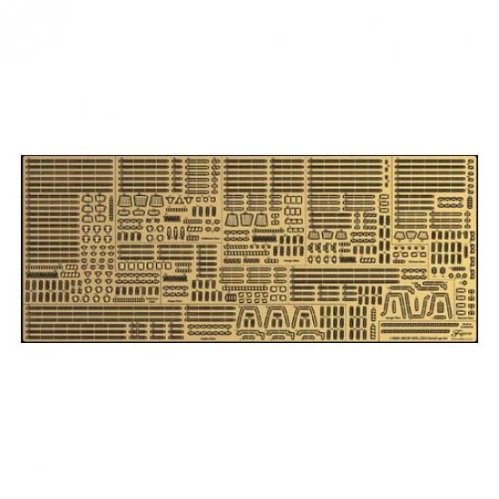 Fujimi 11650 1/3000 Genuine Photo-Etched Parts for JMSDF Heli GMW Destroyer (NP G-up No8)