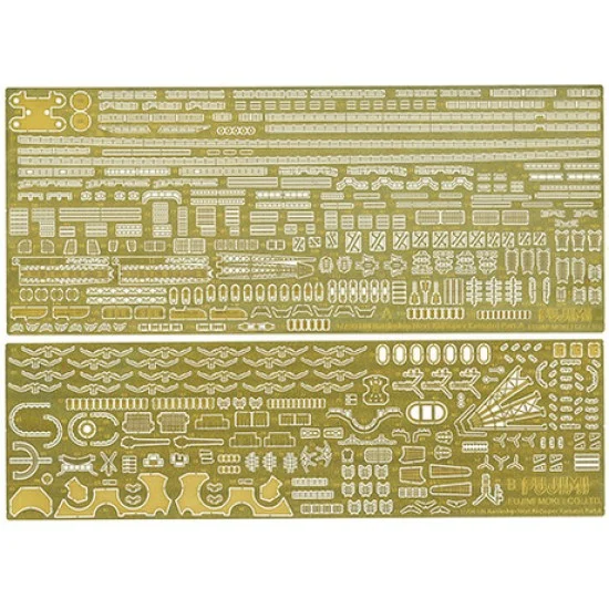 Fujimi G-up No115 1/700 Ship NEXT Japanese Navy Battleship Kii Exclusive Etching Parts