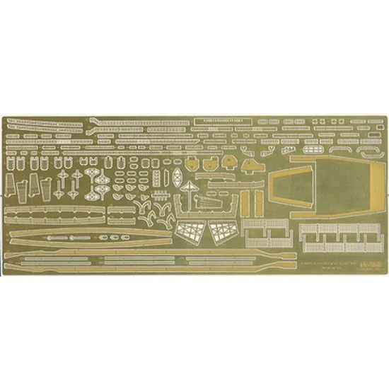 Fujimi G-up No106 1/700 Japanese Navy Aircraft Carrier Zuiho Exclusive Etching Parts