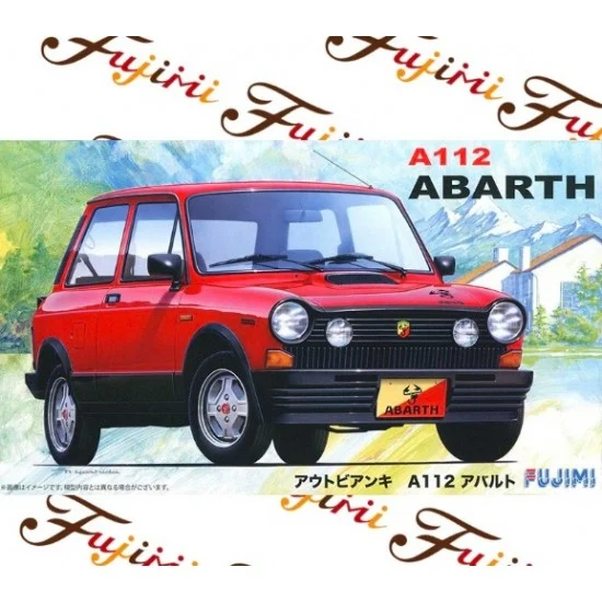 Fujimi 12686 1/24 Autobianchi A112 Abarth (RS-10)