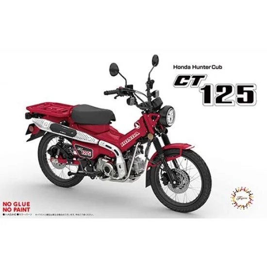 Fujimi B-NX-No3 1/12 Honda CT125 (Hunter Cub/Growing Red)