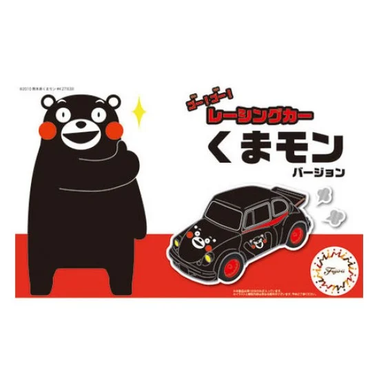 Fujimi 17054 Racing Car Kumamon Ver. Pre-Painted Snap Kit [umamonNo.4]
