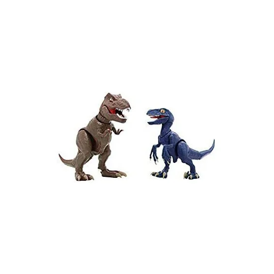 Fujimi 17085 Dinosaur Edition Tyrannosaurus v Velociraptor Showdown Set (FI No.4) - Sci-fi & Educational Toys