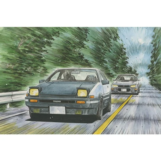 Fujimi 18394 1/24 Initial D - Treno AE86 Carbon Bonnet Takumi Fujiwara [ISD-019]