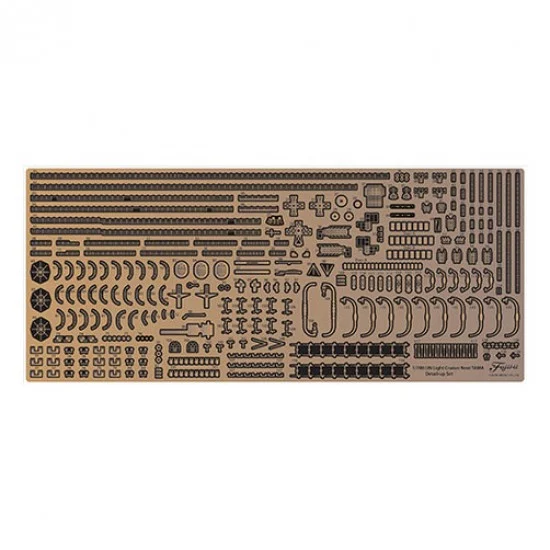 Fujimi 46084 1/700 Photo-Etched Parts Set for IJN Light Cruiser Tama (NX-18 EX-101)