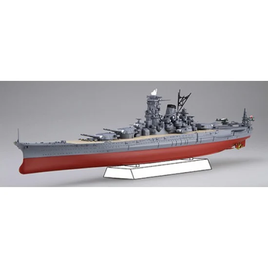 Fujimi NX-14 EX-2 1/700 IJN Battleship Yamato 1941 (w/Gold plated base)