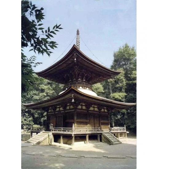 Fujimi 50026 1/100 (Temple10) Japanese Ishiyama-dera Ta-ho-toh Shingon Temple