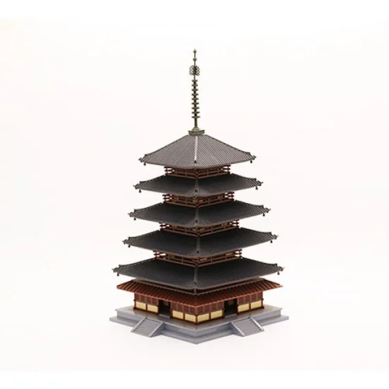 Fujimi Temple-2 1/150 Go-jyu-no-toh "World Culture Heritage" (Total height: 212mm)