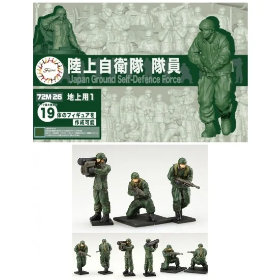 Fujimi Mi-26 1/72 JGSDF Ground Self-Defense Force (Ground 1) Staff