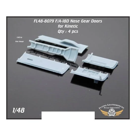 Flying Leathernecks FL48-8079 1/48 F/A-18D Landing Gear Doors for Kinetic kits