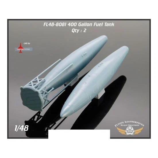 Flying Leathernecks FL48-8081 1/48 AERO-1D 400 Gallon Fuel Tank