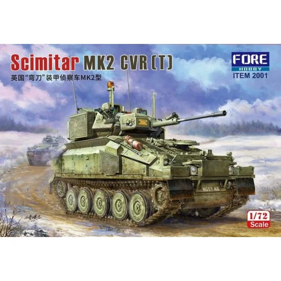 ForeArt 2001 1/72 Scimitar MK2 CVR(T) - Military Vehicles & Tanks