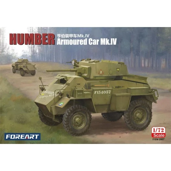 ForeArt 2007 1/72 Humber Armoured Car Mk.IV - Military Vehicles & Tanks
