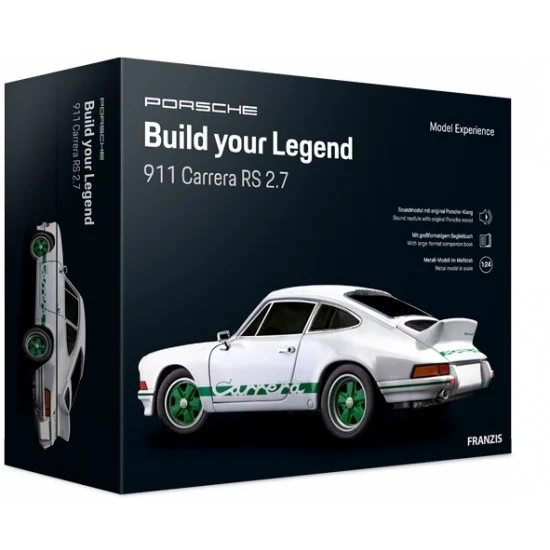 FRANZIS 67217 1/24 Porsche 911 Carrera RS 2.7 Legend (engine sound base included) - Model Cars