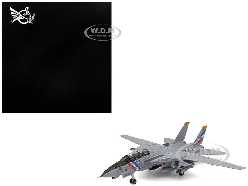 Grumman F-14D Tomcat Aircraft "VF-2, Bounty Hunters, USS Constellation" (1990s) United States Navy 1/100 Diecast Model Airplane
