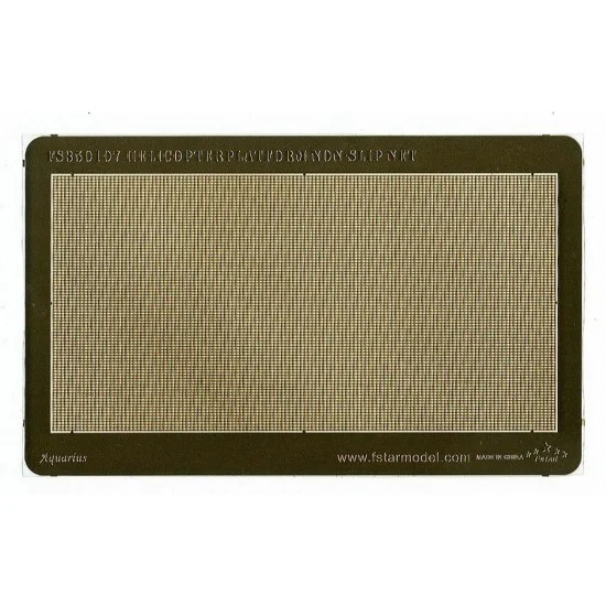 Five Star Models 350107 1/350 Helicopter Platform Non-slip Net