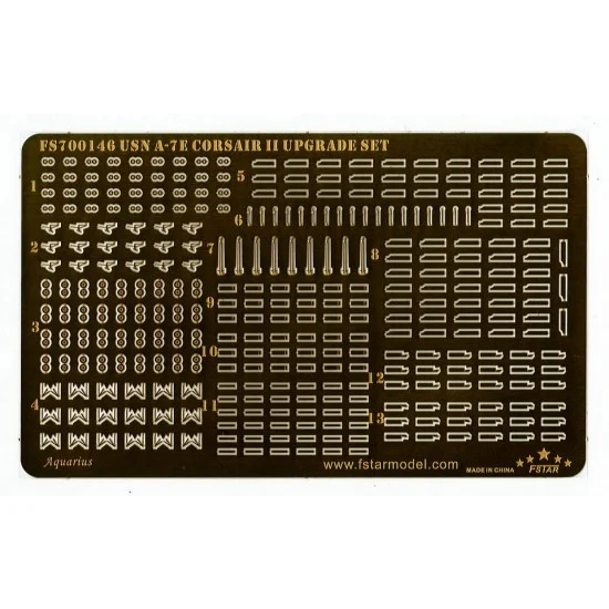 Five Star Models 700146 1/700 USN A-7E Corsair II Upgrade set for Trumpeter