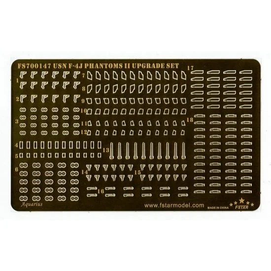 Five Star Models 700147 1/700 USN F-4J Phantoms II Upgrade set for Trumpeter