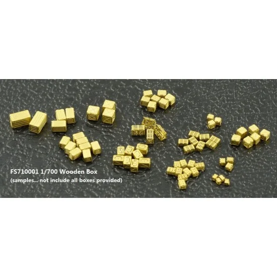 Five Star Models 710001 1/700 Wooden Box (Boxes on Board) (1 photo-etched sheet)
