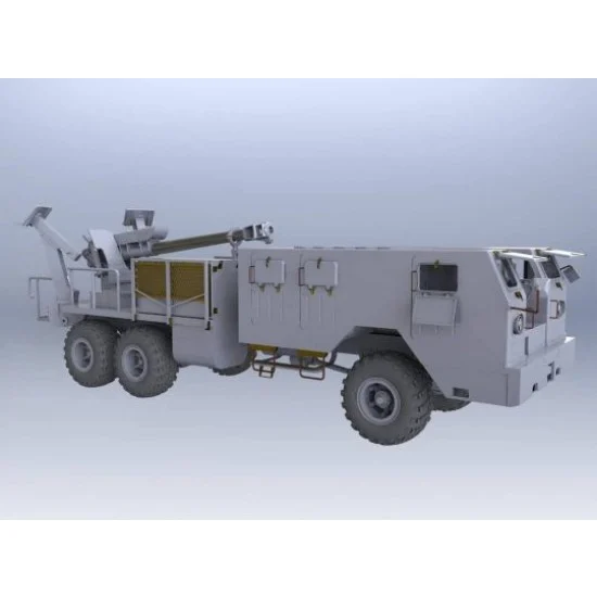 Four Stars Miniatures 35006 1/35 Cold War Soviet Jupiter IV Cuban Gun Truck - Military Vehicles & Tanks