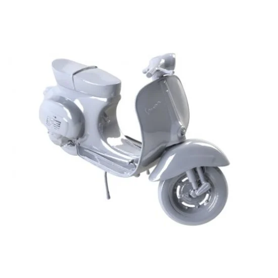 Four Stars Miniatures 3D-24015 1/24 Modern Italian Scooter B (Urban Stars series)