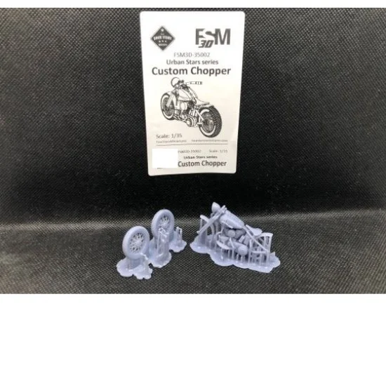 Four Stars Miniatures 3D-35002 1/35 WWII Custom Chopper (Urban Stars series)