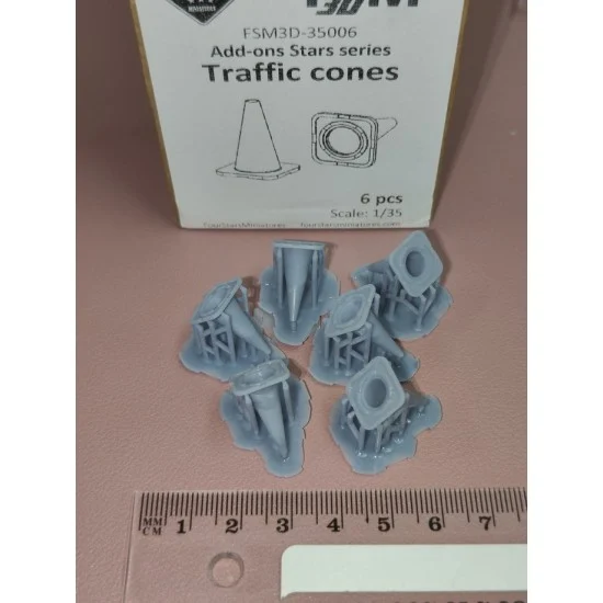 Four Stars Miniatures 3D-35006 1/35 Traffic Cones