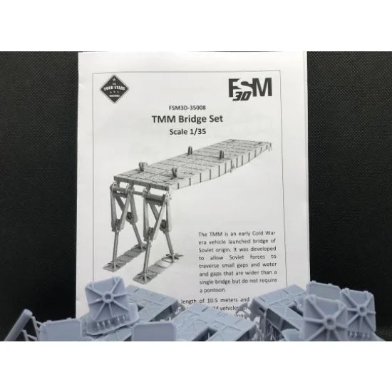 Four Stars Miniatures 3D-35008 1/35 US Military TMM Bridge Set