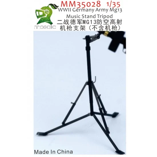 Five Star Models MM35028 1/35 WWII German Army MG13 Medium Machine Gun Stand Tripod - Military Vehicles & Tanks