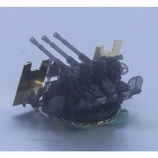 Five Star Models SH350009 1/350 WWII IJN Type 96 25mm Triple AA Gun (LPR Mechanical Sight, 6 sets) - Model Ships & Boats