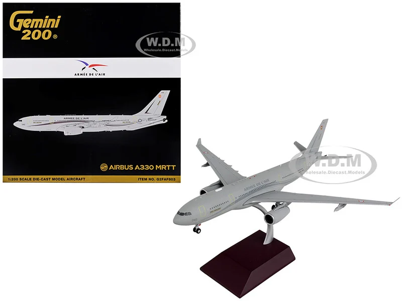 Airbus A330 MRTT Tanker Aircraft "Armee de l'Air" France Air Force "Gemini 200" Series 1/200 Diecast Model Airplane by GeminiJets - Military Models