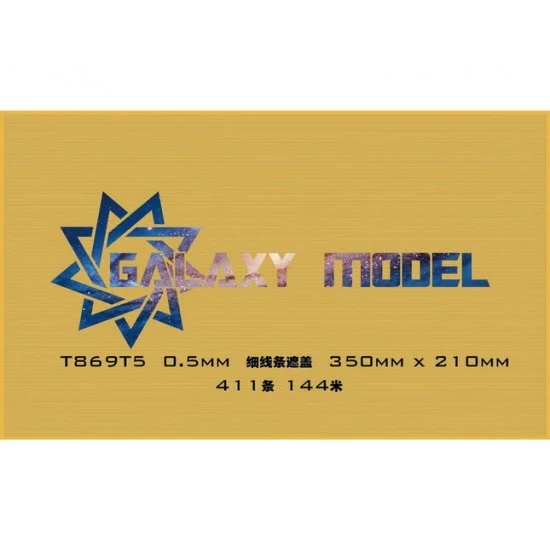 Galaxy T869X005 0.5mm Line Mask (350mm x 210mm) - Hobby & Model Paints
