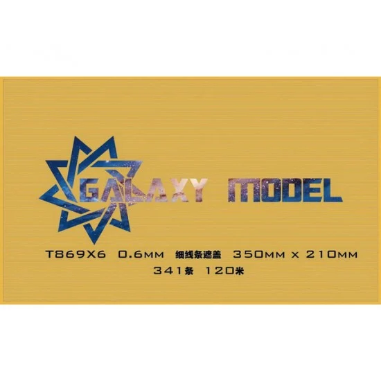 Galaxy T869X006 0.6mm Line Mask (350mm x 210mm) - Hobby & Model Paints