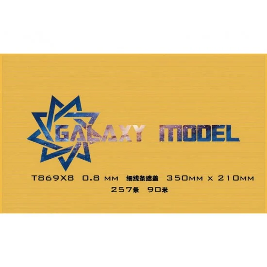 Galaxy T869X008 0.8mm Line Mask (350mm x 210mm) - Hobby & Model Paints