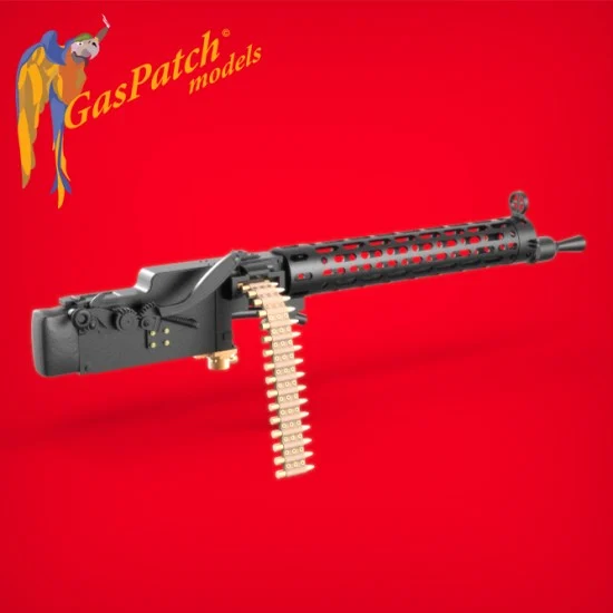 GasPatch 15-48066 1/48 WWI Spandau 08/15 Machine Guns w/Extended Loading Handle (2pcs, Resin)