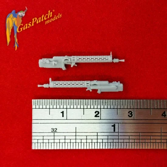 GasPatch 15-48067 1/48 WWI Spandau 08/15 Machine Guns (2pcs, Resin)