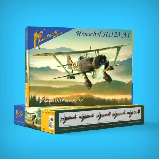 GasPatch 16-48095 1/48 Henschel Hs 123A1