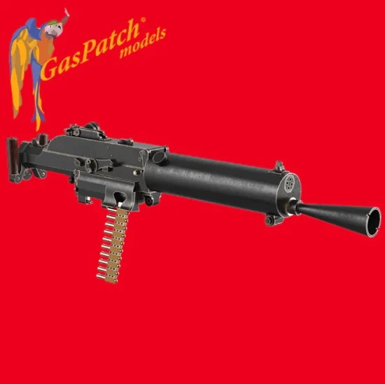 GasPatch 17-48107 1/48 Schwarzlose 07-12 Full Jacked Machine Gun