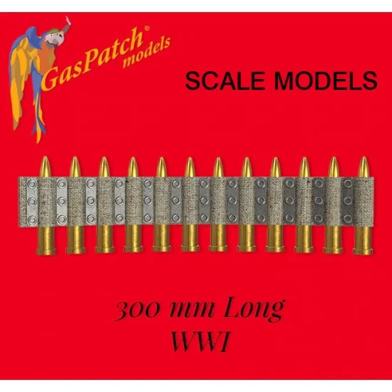 GasPatch 18-32148 1/32 WWI Flexible Ammo Belt