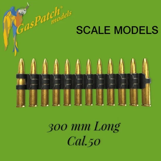 GasPatch 18-35150 1/35 Flexible Ammo Belts Cal. 050
