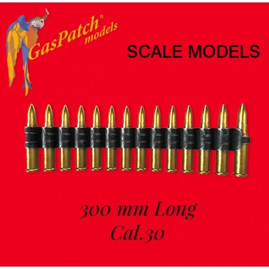GasPatch 18-48143 1/48 Flexible Ammo Belt Cal.030