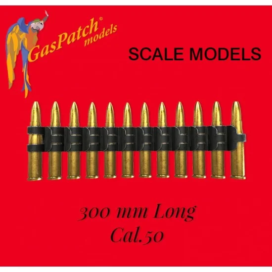 GasPatch 18-48144 1/48 Flexible Ammo Belt Cal.050