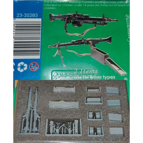GasPatch 23-35285 1/35 MG 3 Early Version Machine Gun