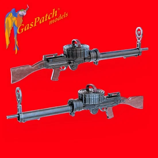 GasPatch 23-48316 1/48 Lewis Gun Belgian Version (2pcs)