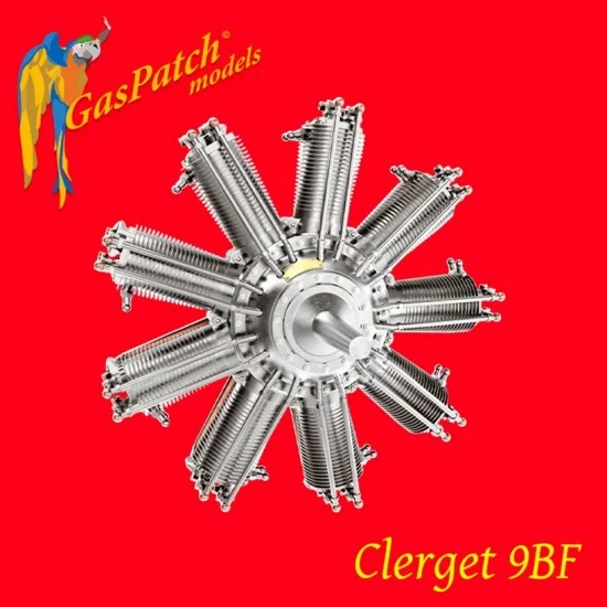 GasPatch 24-32334 1/32 WWI Clerget 9BF Engine