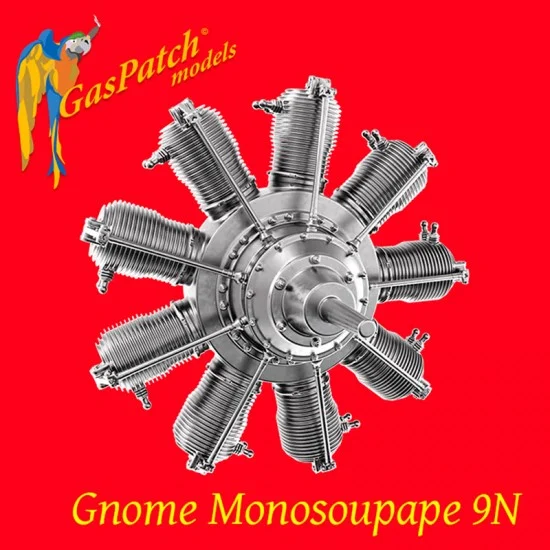 GasPatch 25-32341 1/32 Gnome Monosoupape 9N Rotary Aero Engine