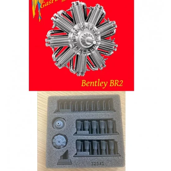 GasPatch 25-32342 1/32 Bentley BR.2 Rotary Engine